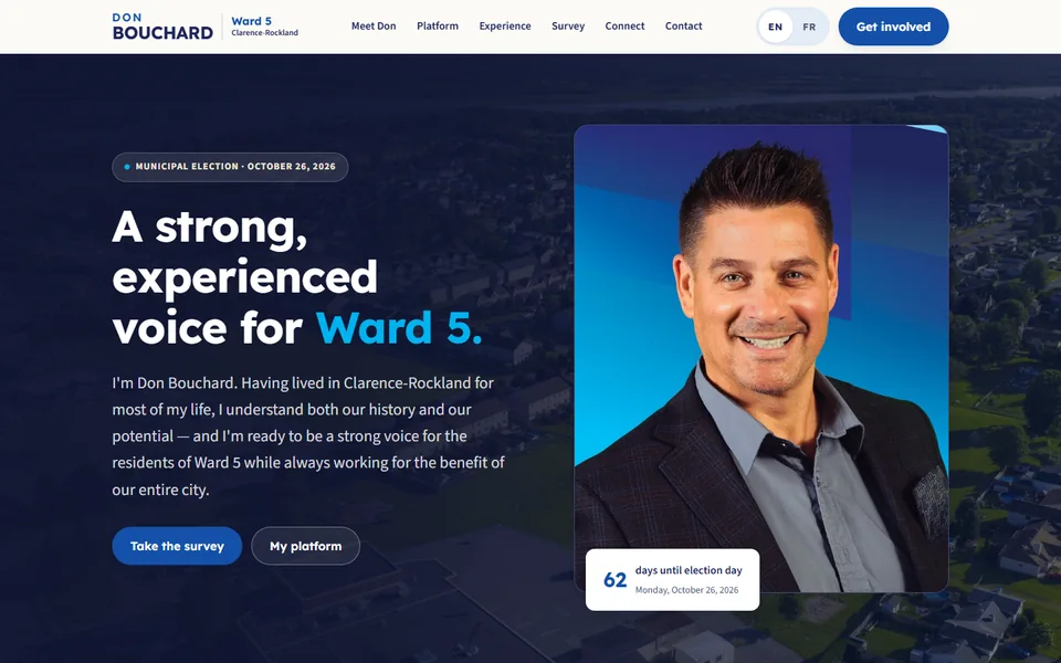 Don Bouchard — Ward 5, Clarence-Rockland